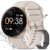 BANLVS 2025 Neueste Smartwatch Damen Fitness Uhr mit Bluetooth-Anruf Smartwatch (3.63 cm/1.43 Zoll, AMOLED HD Voll Touchscreen) Perfektes Geschenk für Frauen, IP68 Wasserdicht für iOS Android, Fitnesstracker mit IP68/Herzfrequenz/SpO2/BlutdruckEchtzeitüberwachung