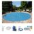 Clear Pool Rundpool „PREMIUM IBIZA“, (Set, 6 tlg.), inkl. umfangreichem Zubehör in verschiedeneren Größen