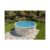 GRE – poolcrew Steel Frame Pool Ameland, Stahlwand Aufstellpool, ø 350 x 132 cm rund, inkl. Sandfilteranlage, Folie und Leiter, Schwimmbecken – Weiß