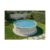 GRE – poolcrew Steel Frame Pool Lolland, Stahlwand Aufstellpool, ø 550 x 132 cm rund, inkl. Sandfilteranlage, Folie und Leiter, Schwimmbecken – Weiß